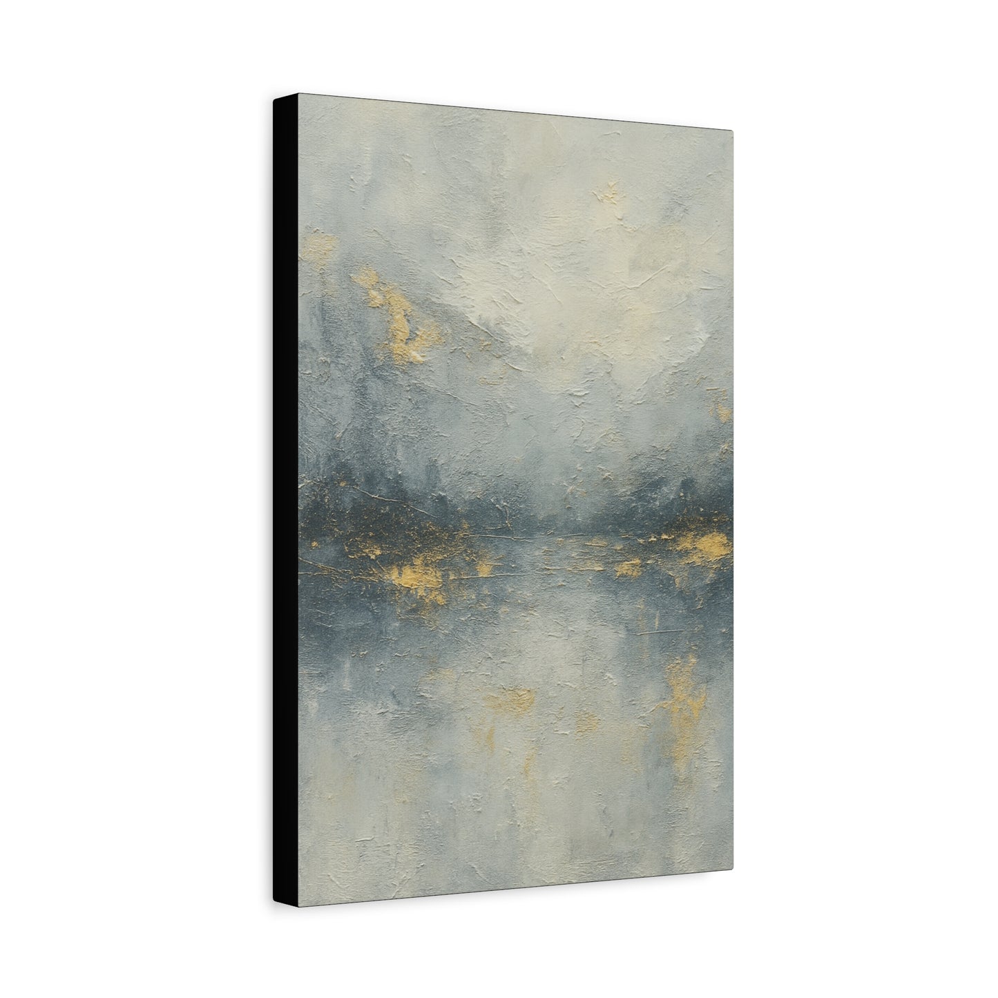 Misty Mountian Winter Fog-   Abstract landscape Collection -Fine Art Canvas Print