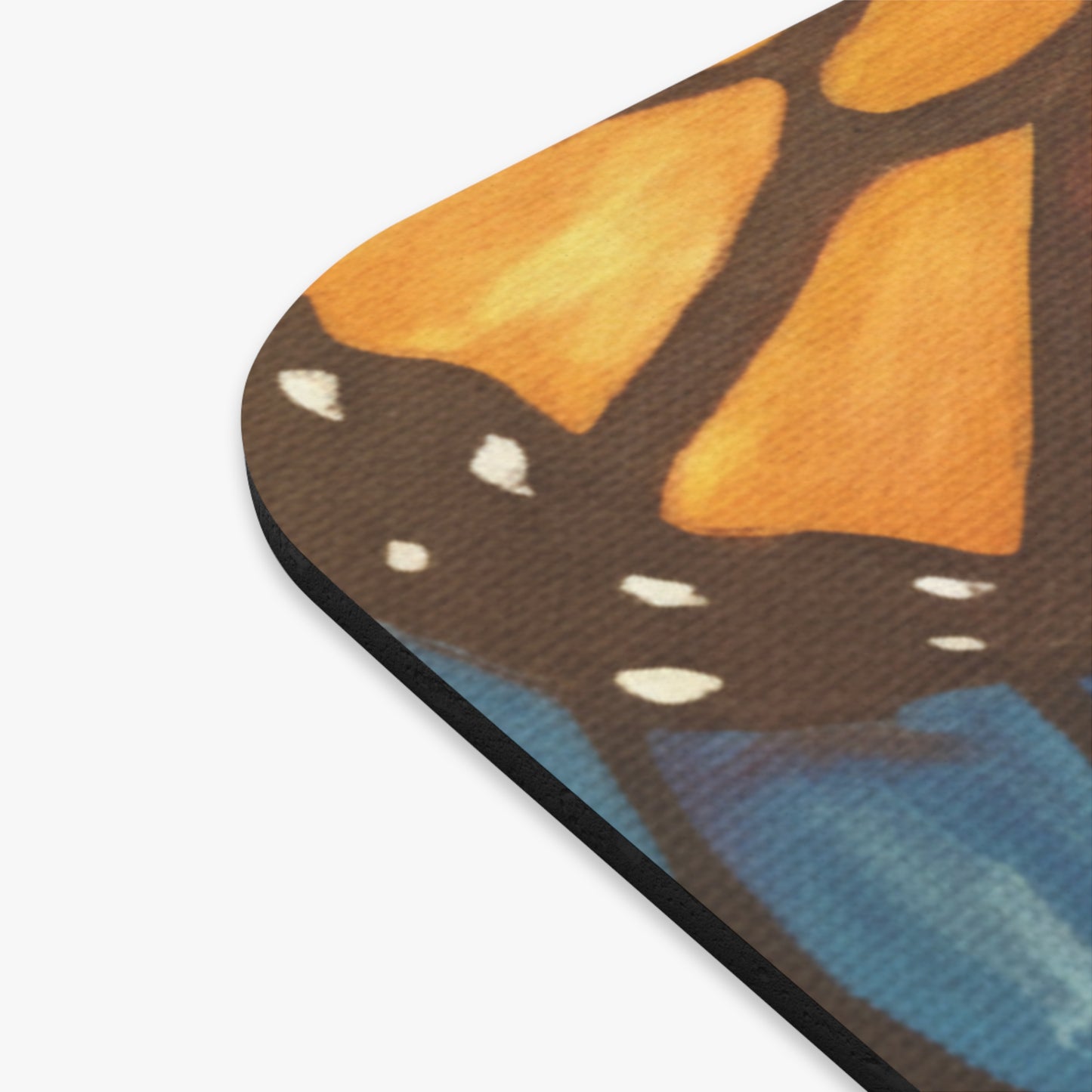 Monarch Butterfly Floral Mouse Pad – Bright Nature Desk Mat