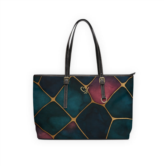 Jada-Floral-2025 Artisan Luxe Collection- PU Leather Shoulder Bag — Wearable Art