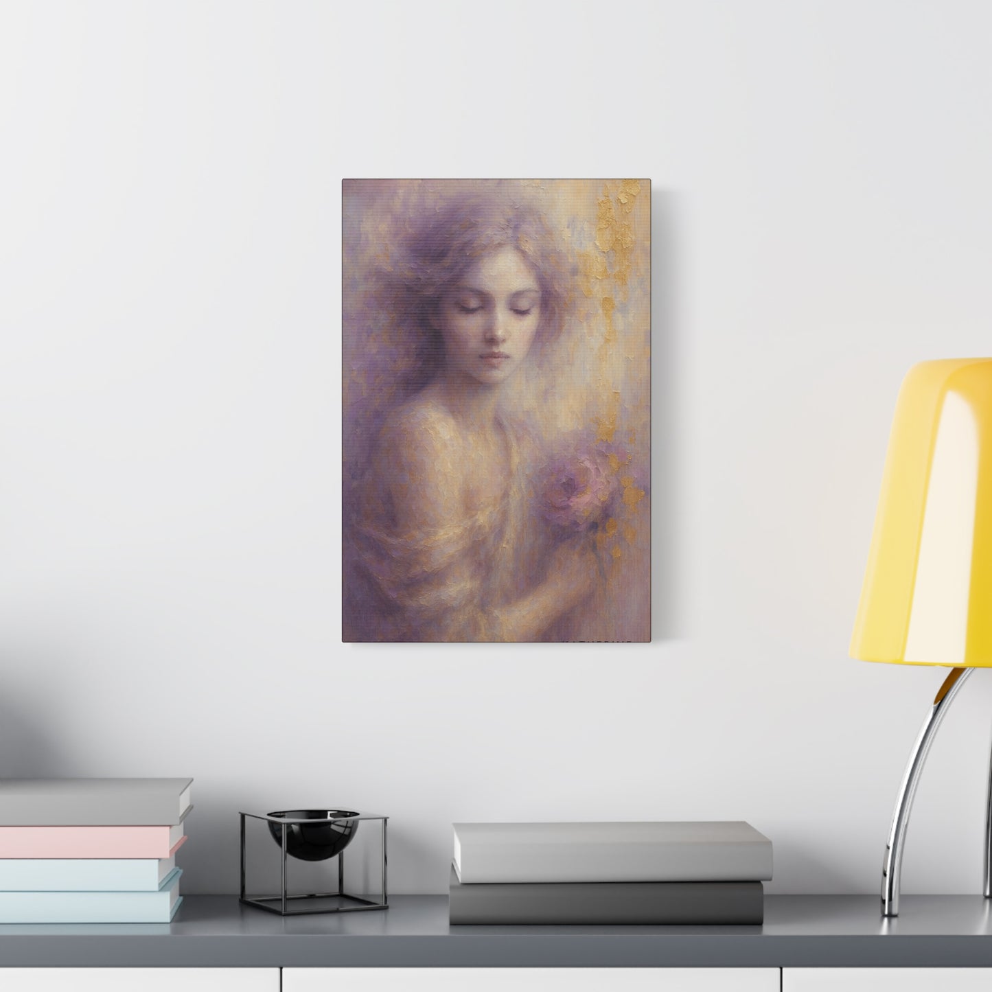 Grace-Muse Collection-Fine Art Canvas Print - Female Abstract Print - Calming and Modern Artwork