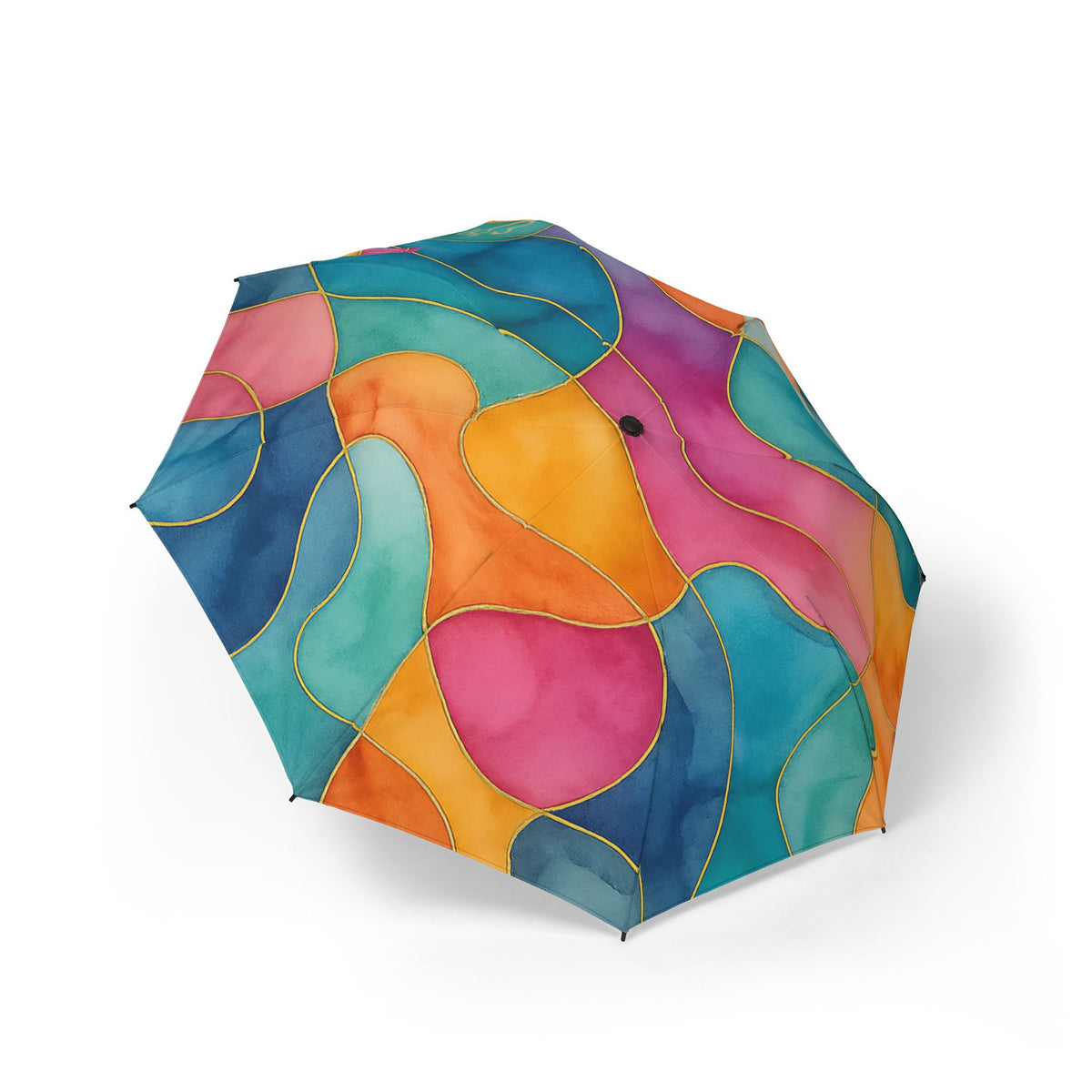 Vicky-Large print-2025 Artisan Luxe Collection- Foldable Umbrella