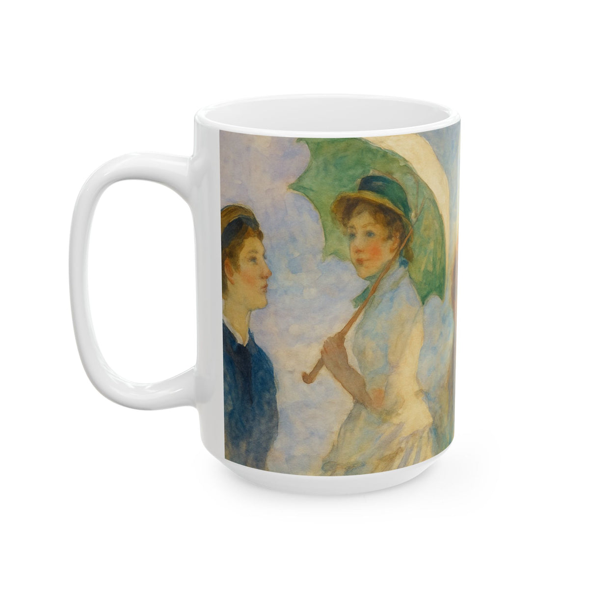 Artistic Ceramic Mug 2 - Portraits Through History, Famous Artwork, Beautiful, Timeless