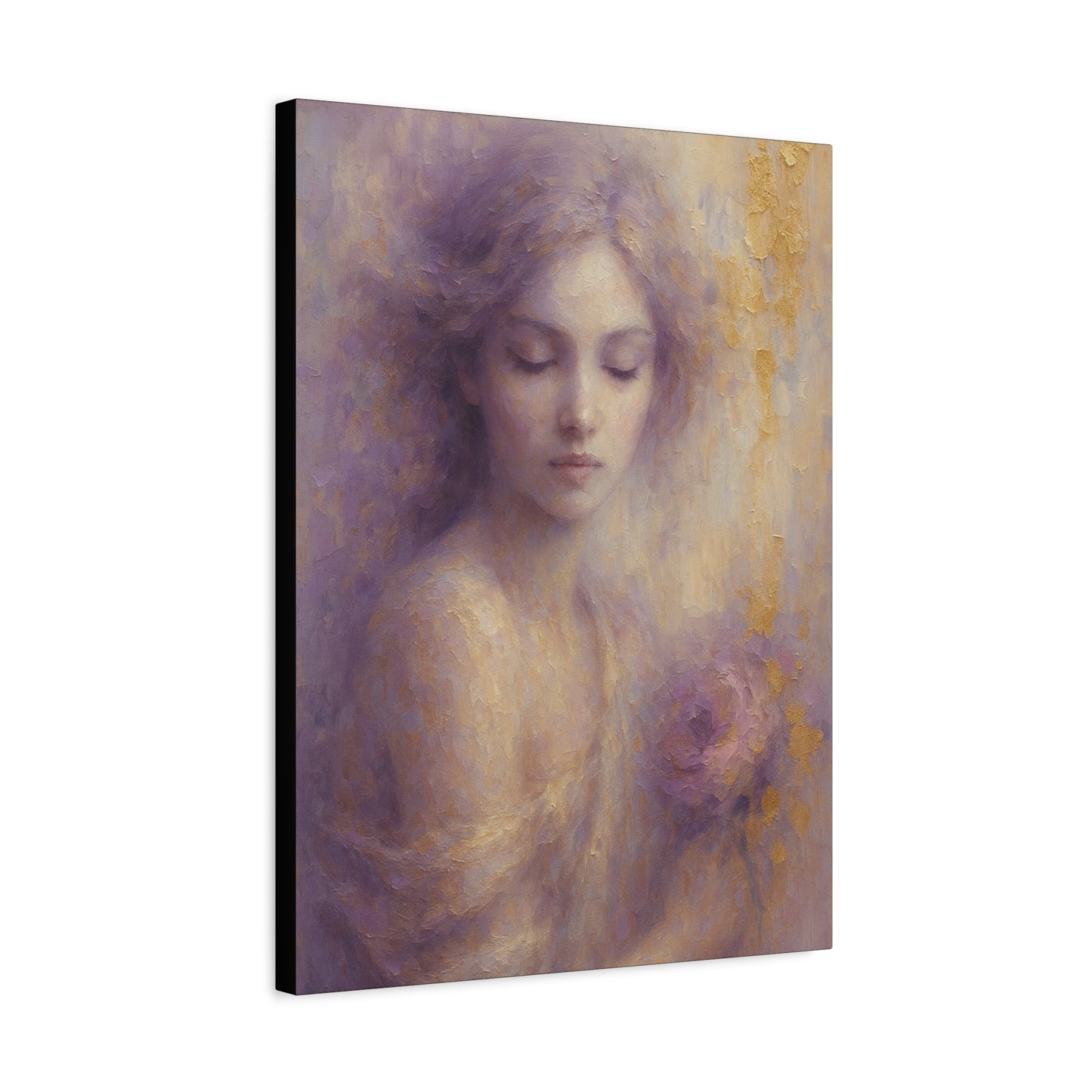 Grace-Muse Collection-Fine Art Canvas Print - Female Abstract Print - Calming and Modern Artwork