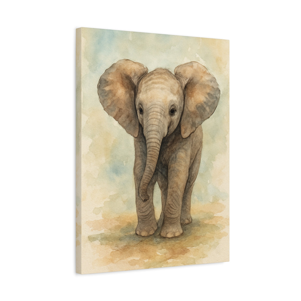 Canvas Fine Art Print Elephant Design by Katherine Bobeck
