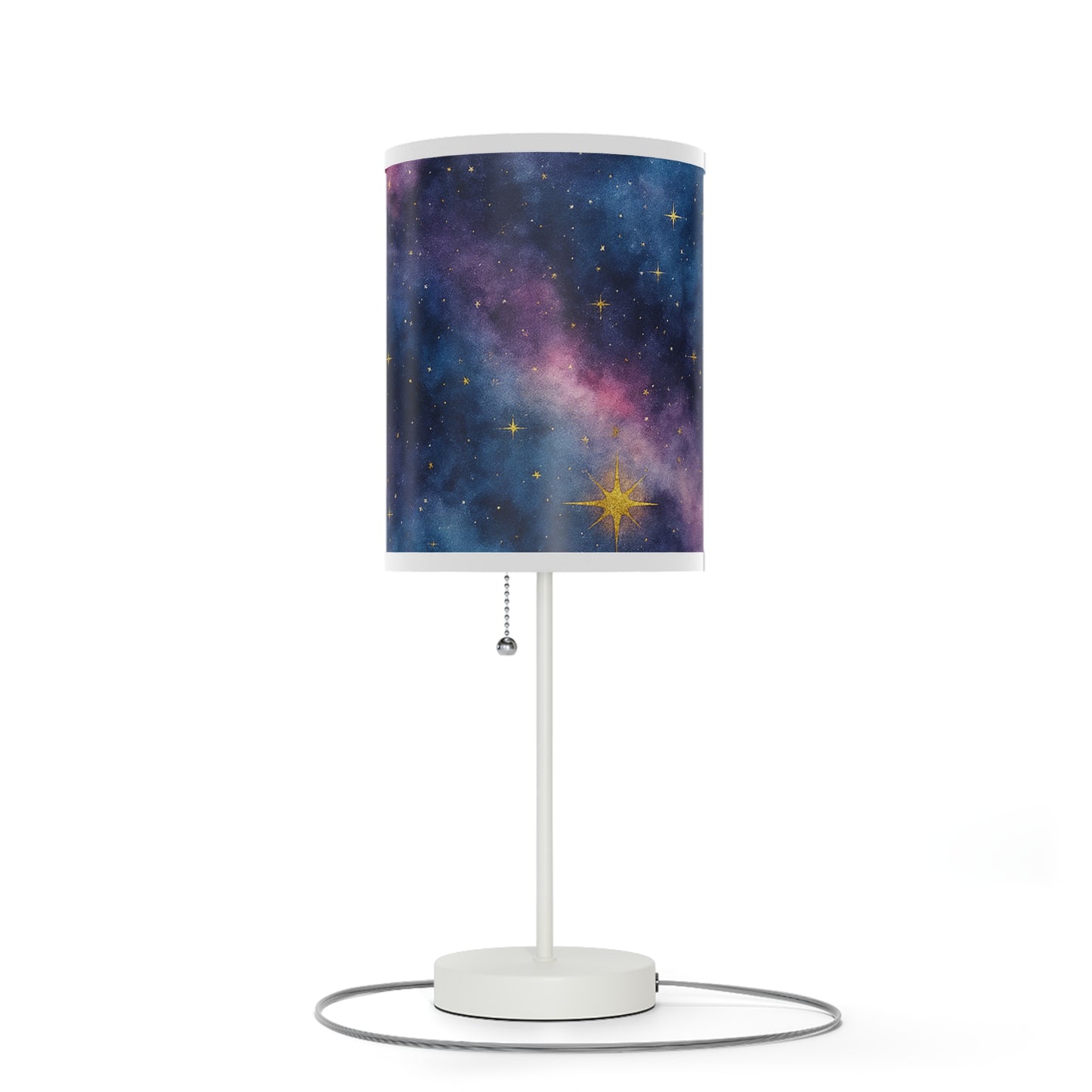 Galaxy Print Table Lamp