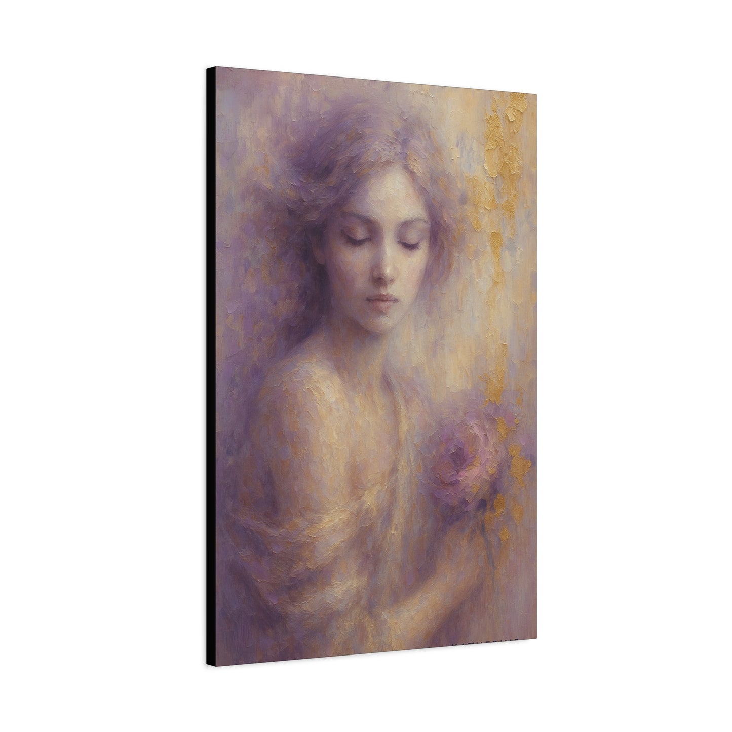 Grace-Muse Collection-Fine Art Canvas Print - Female Abstract Print - Calming and Modern Artwork