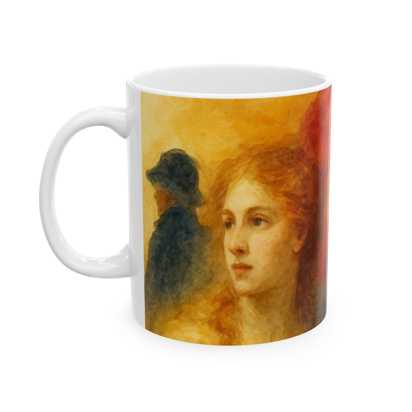 Artistic Ceramic Mug 3 - Portraits Through History, Famous Artwork, Beautiful, Timeless