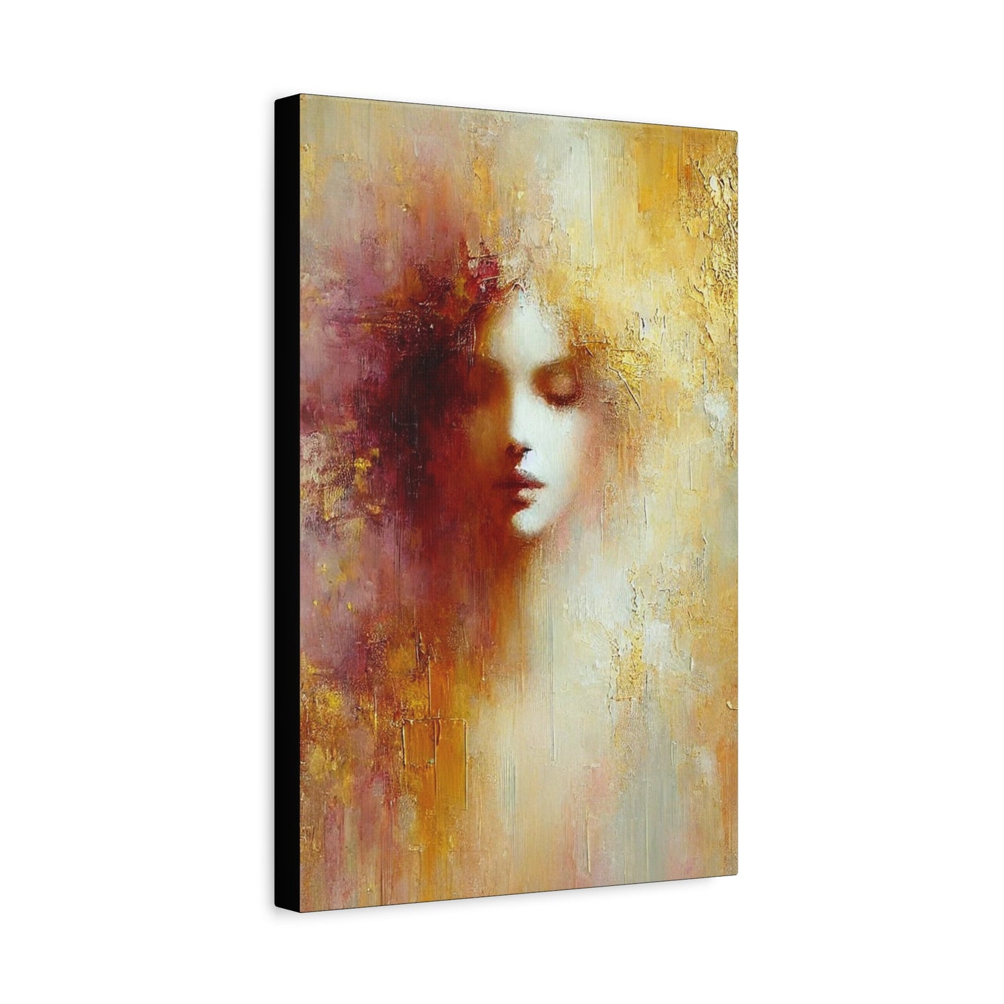 Dissolve Into Light — Fine Art Canvas Print — Female Abstract Print — Calming and Modern Artwork