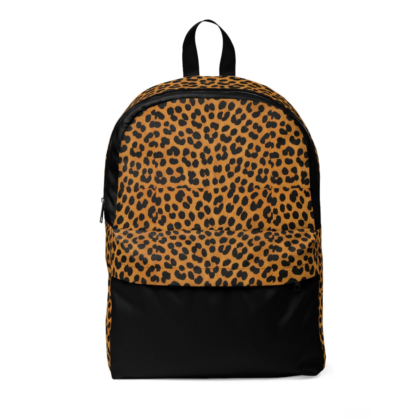 Leopard Print Classic Backpack — Bold Animal Print Daypack for Women & Teens
