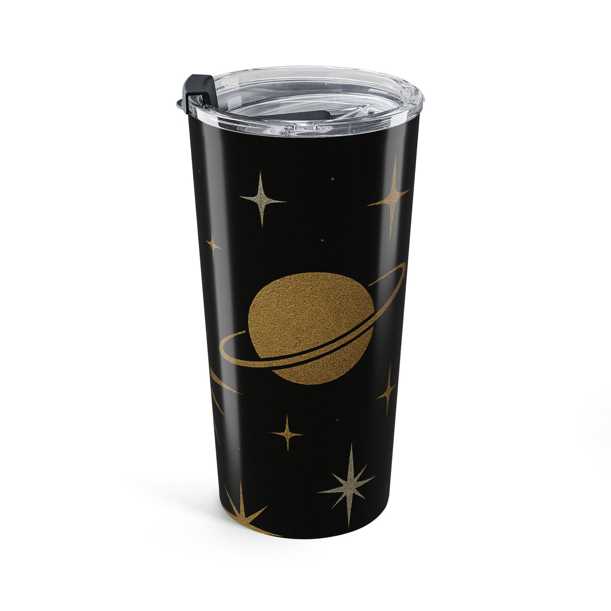 Vaso Celestial Night de 20oz — Vaso de viaje con aislamiento de luna y estrellas doradas
