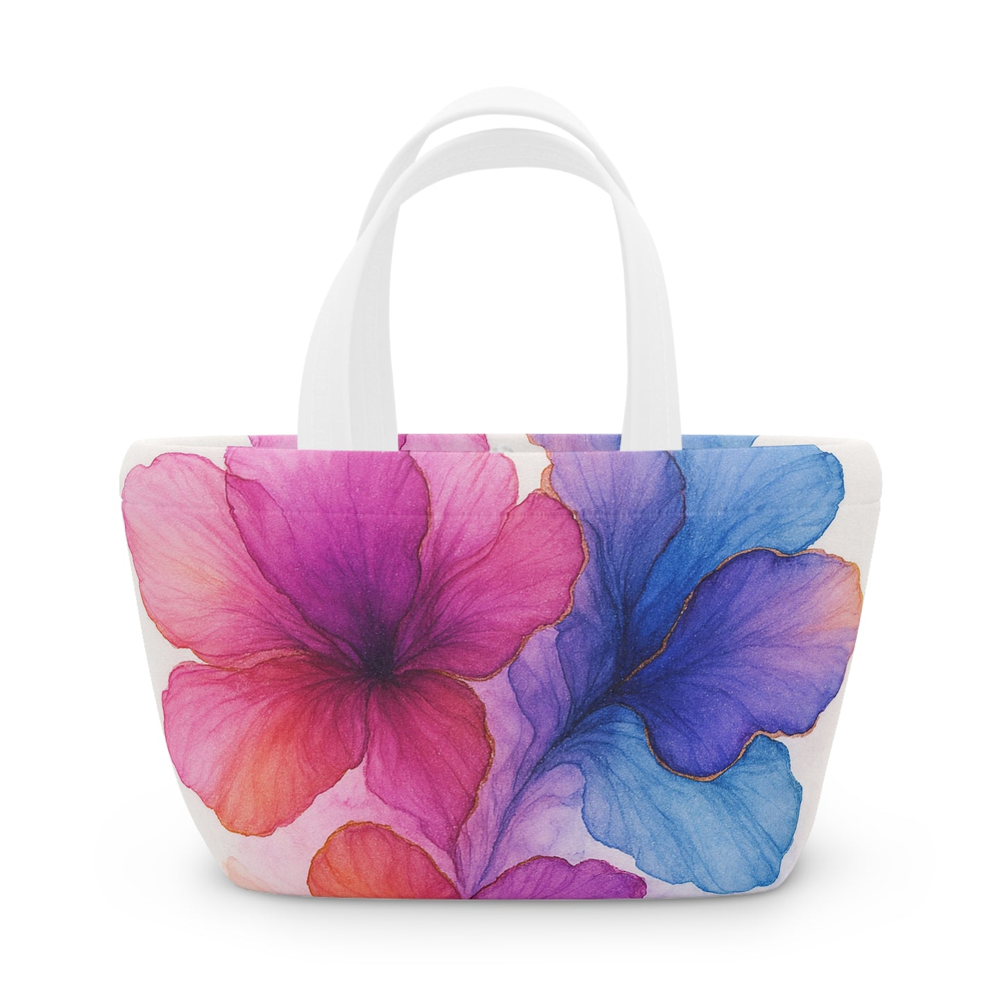 Springtime-Artistic Collection-Stylish Artistic Floral Lunch Bag – Insulated Tote for Work, School, Picnics, Eco-Friendly Gift, Trendy Storage Solution