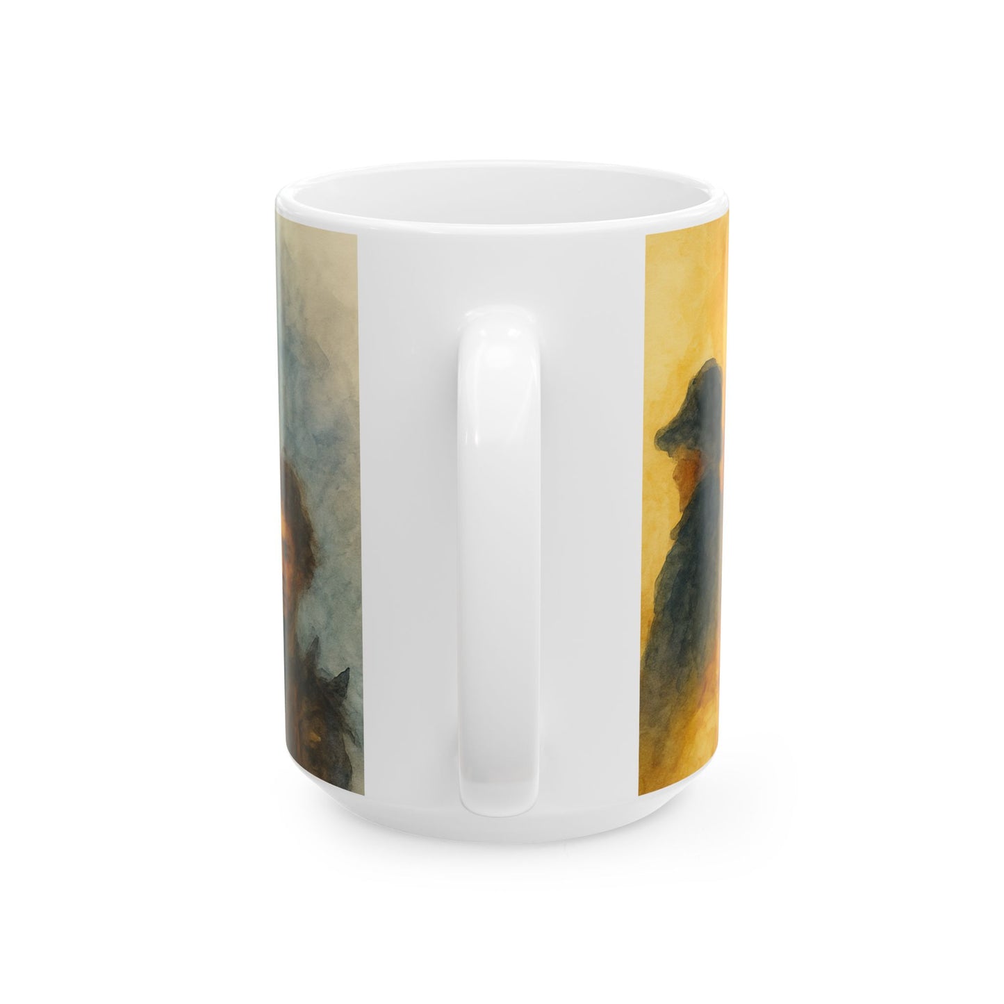 Artistic Ceramic Mug 3 - Portraits Through History, Famous Artwork, Beautiful, Timeless