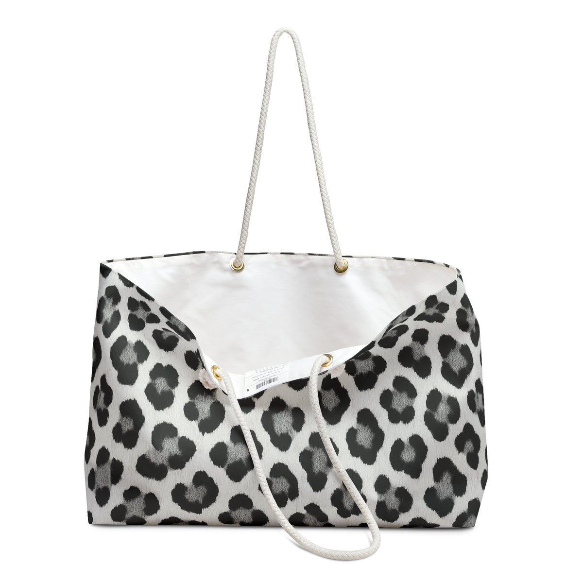 Sow Leopard Print Weekender Bag – Stylish Animal Print Travel Tote