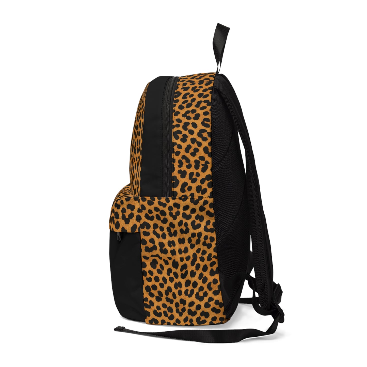 Leopard Print Classic Backpack — Bold Animal Print Daypack for Women & Teens