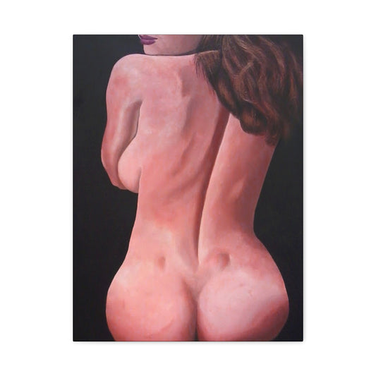 Cuerpo y Alma - Lámina artística en lienzo - Impresión abstracta femenina