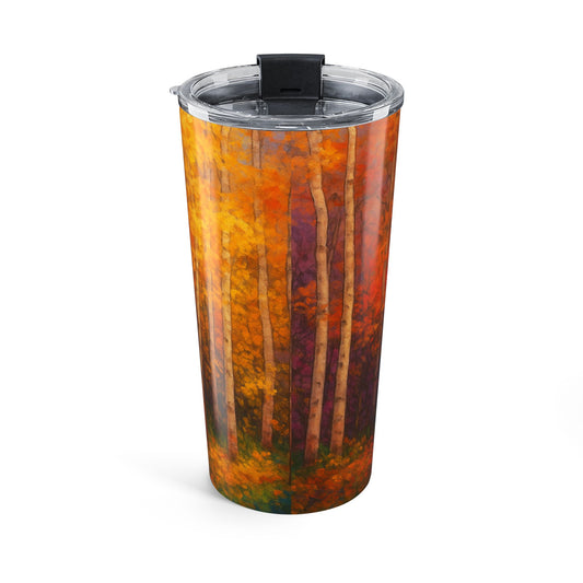 Autumn Forest Ceramic Mug - Cozy Coffee Cup for Nature Lovers