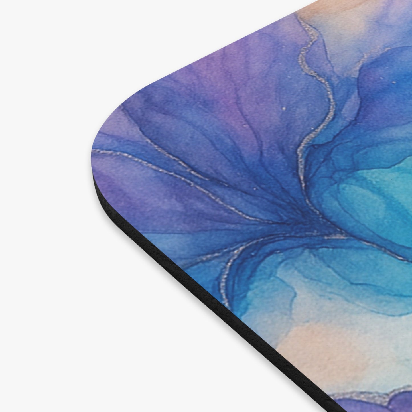 Alfombrilla de ratón Lilly con diseño floral de acuarela - Elegante accesorio de escritorio, decoración para oficina en casa, regalo para ella, agradecimiento al profesor, Día de la Madre