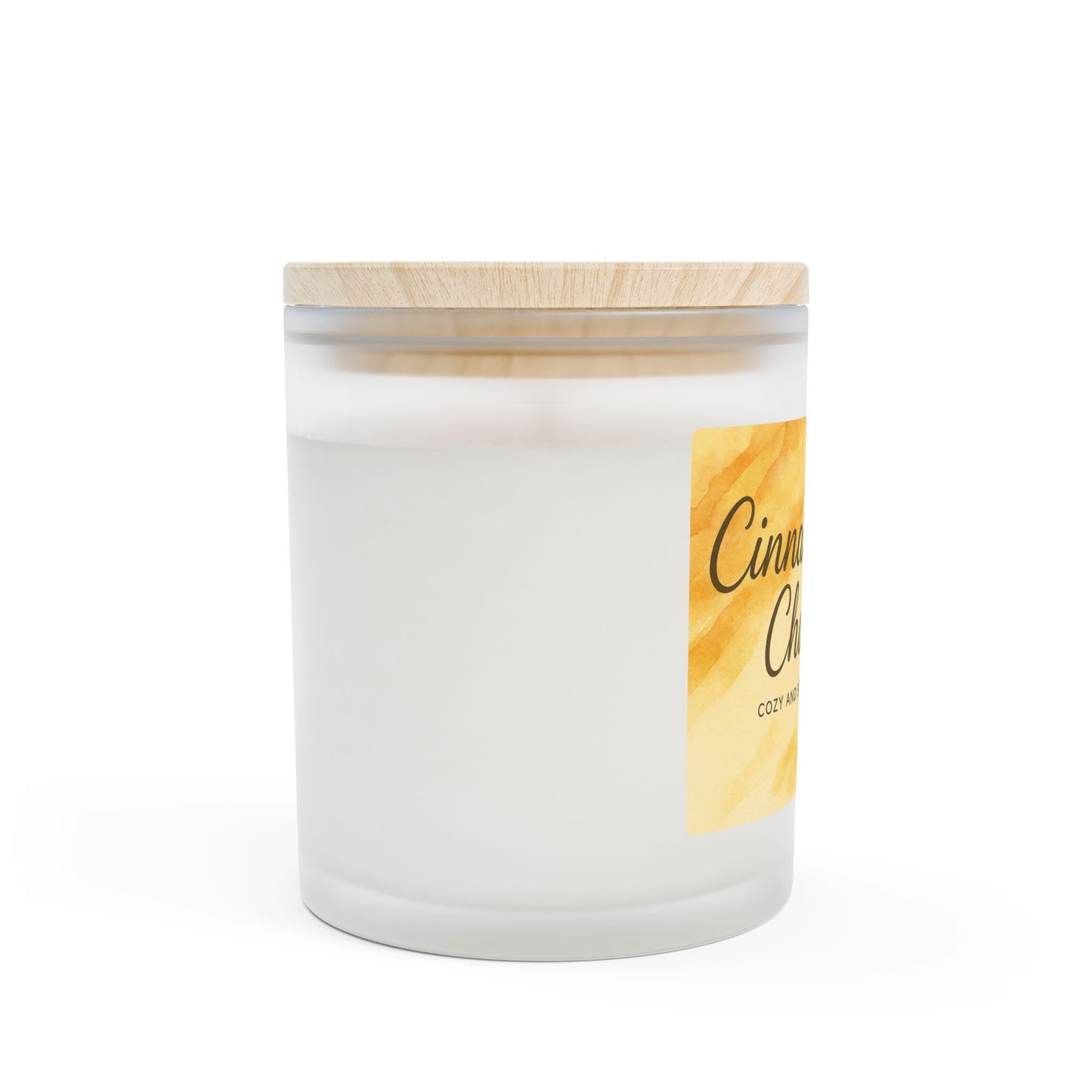 Colección Soulful - 9 maravillosas velas aromáticas — Frasco de vidrio esmerilado de 11 oz con tapa de madera