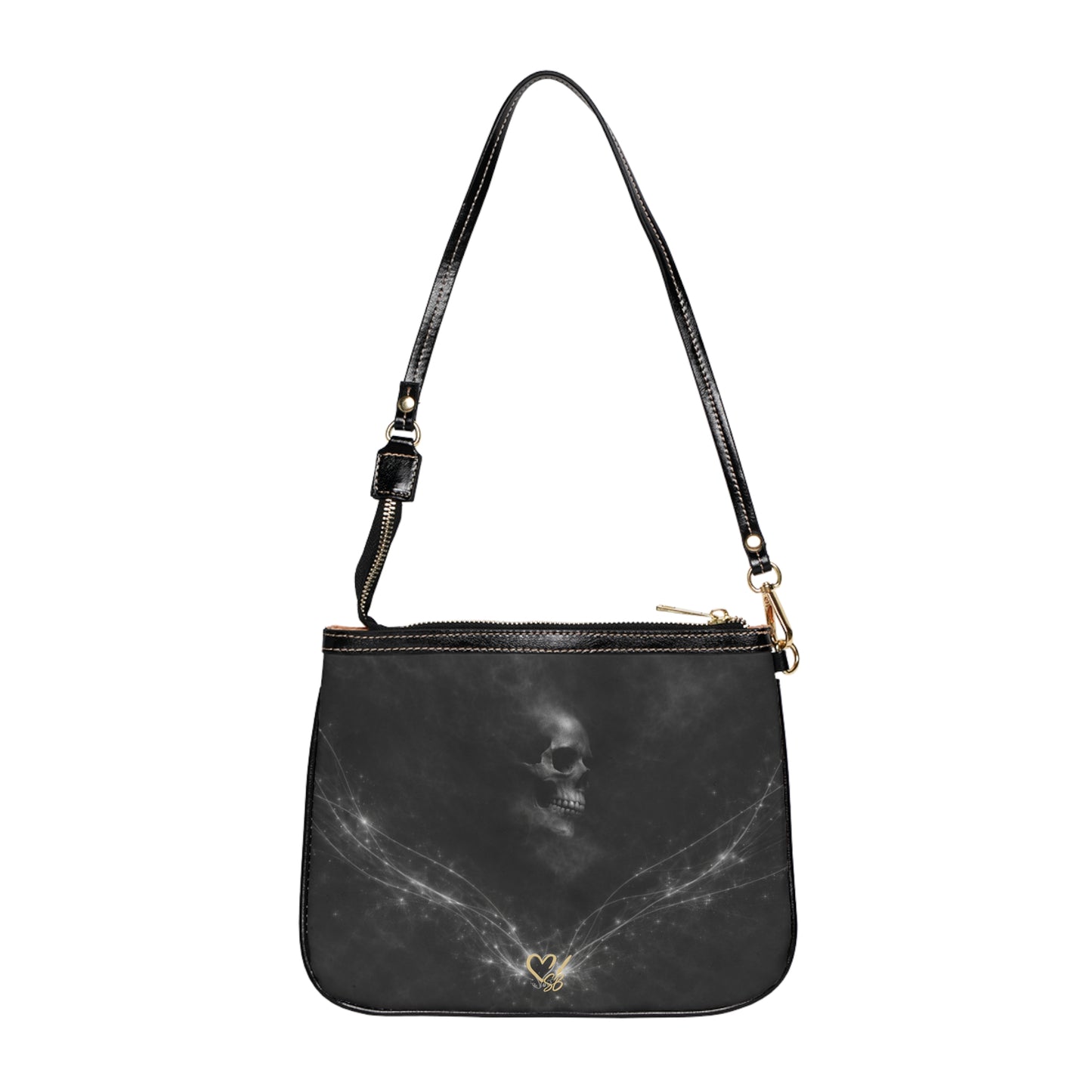 Bandolera pequeña Veiled Remains - Bolso Dark Night Crossbones