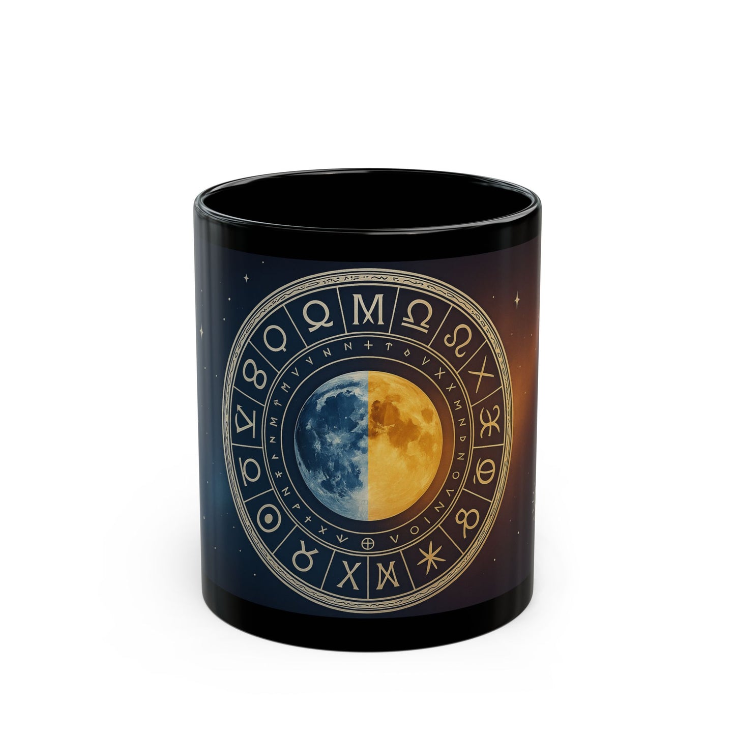 Equinoccio Celestial - Taza de Café — Astrología Lunar 11oz/15oz