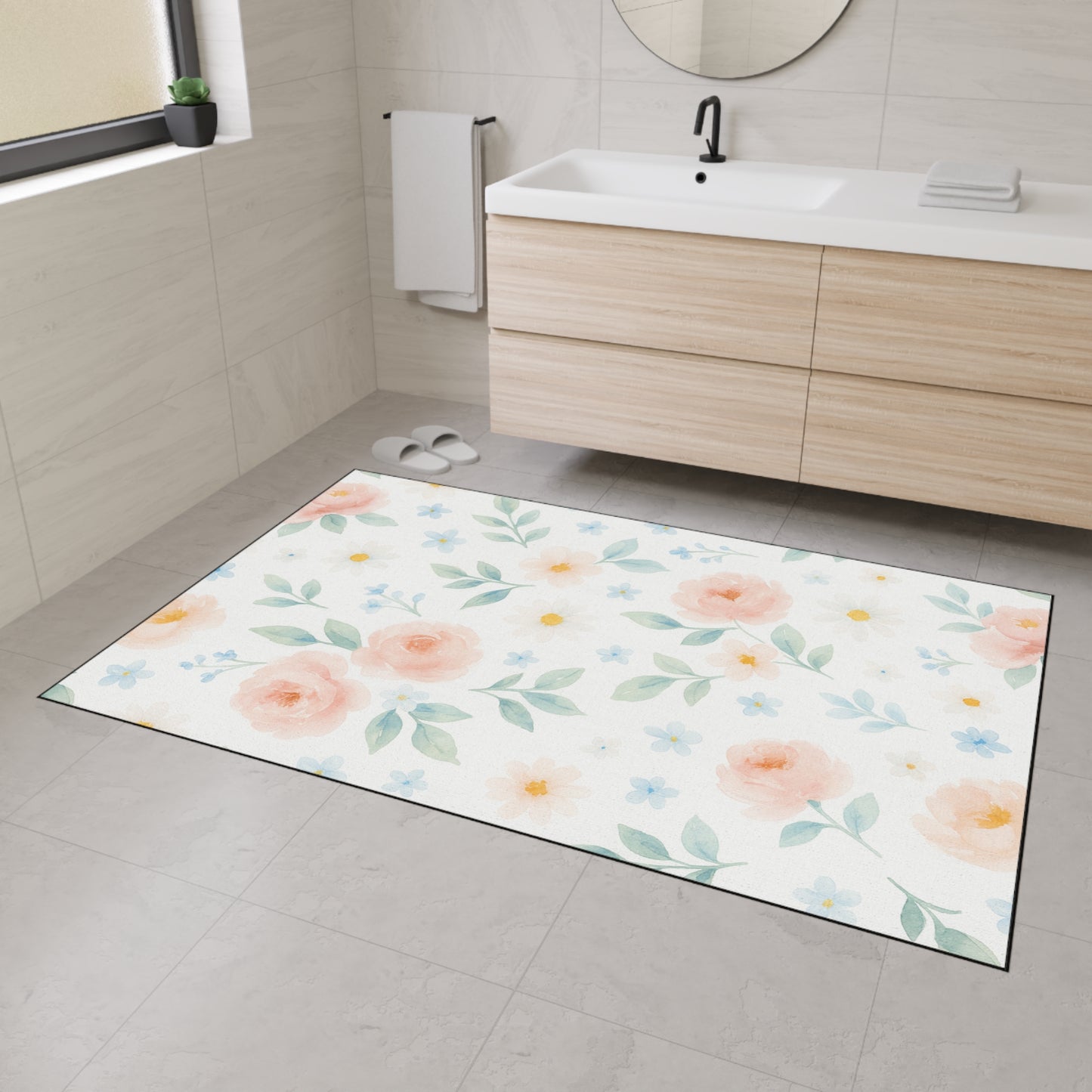 Woodland Friends Nursery Floor Mat — Modern Country Chic-Roses