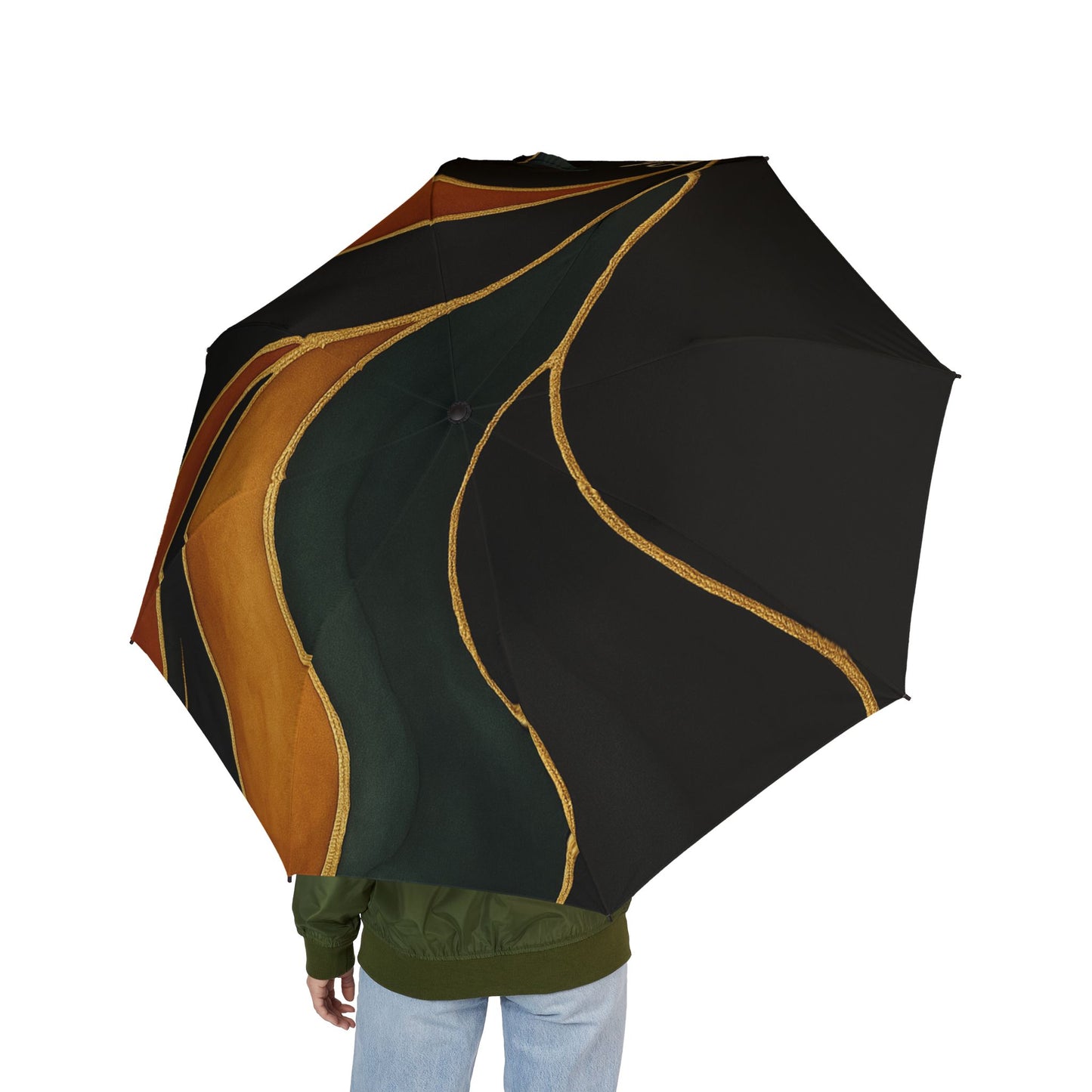 Miranda-2025 Artisan Luxe Collecction-Semi-Automatic Foldable Umbrella