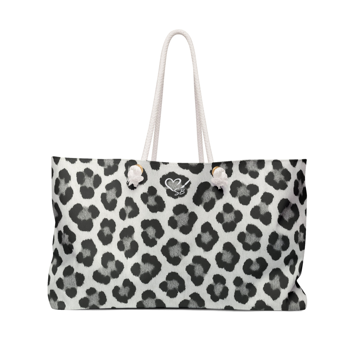 Sow Leopard Print Weekender Bag – Stylish Animal Print Travel Tote