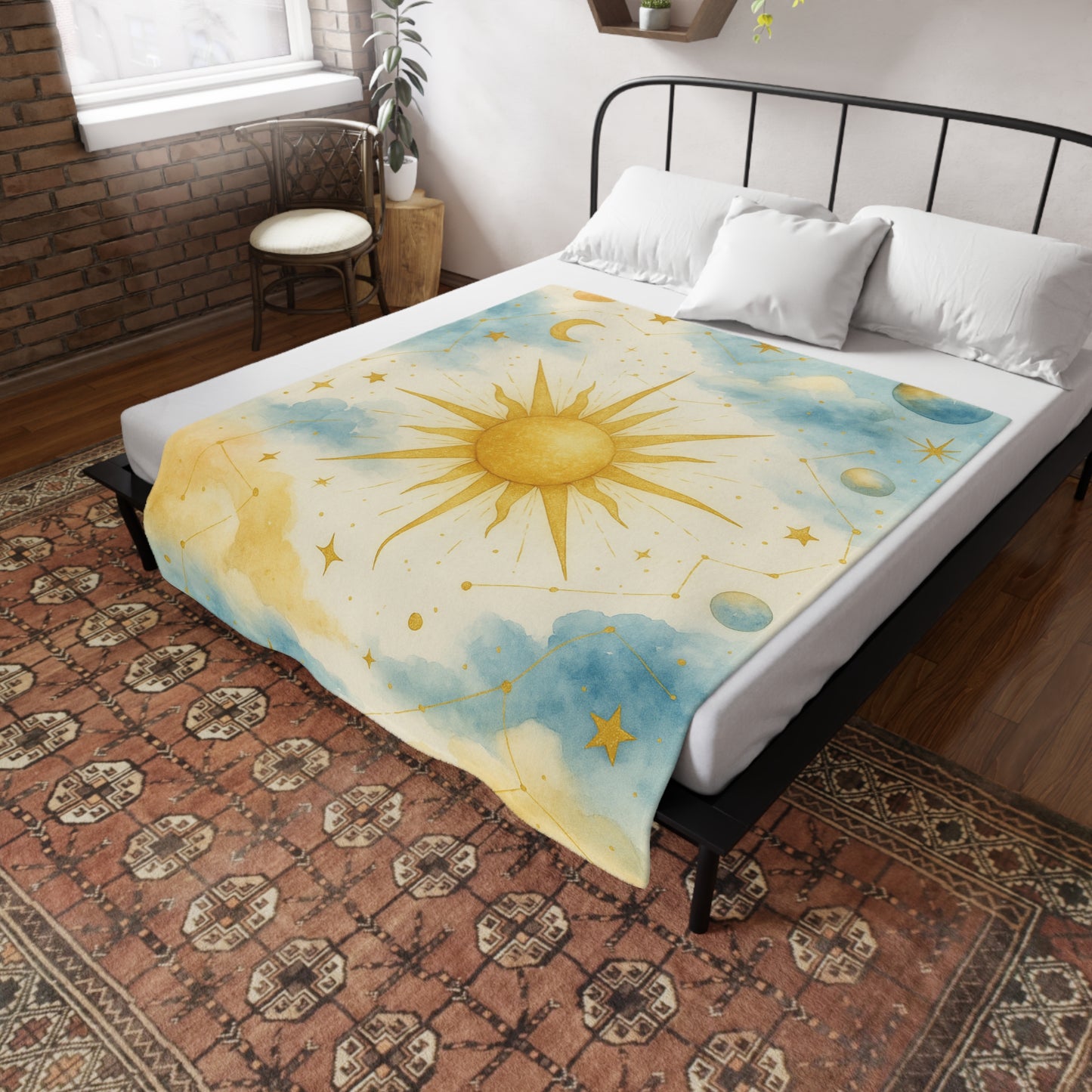 Sol Serenade - Diseño de cuarto de bebé "Sueños Celestiales", suave y acogedor