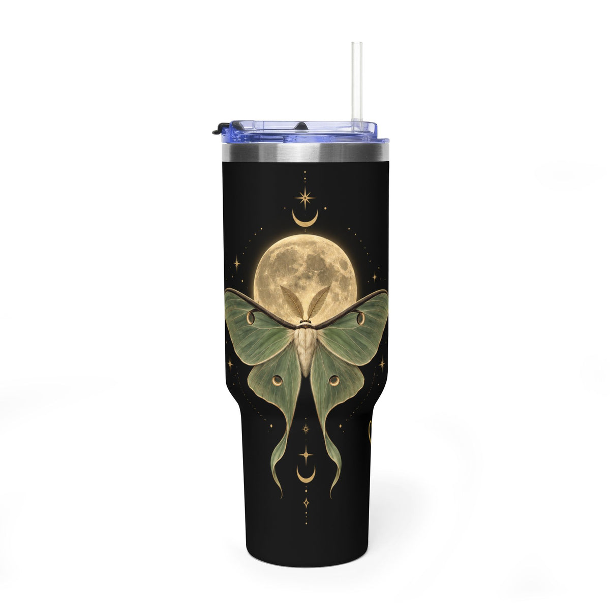 Moon Moth 40oz Vacuum Tumbler