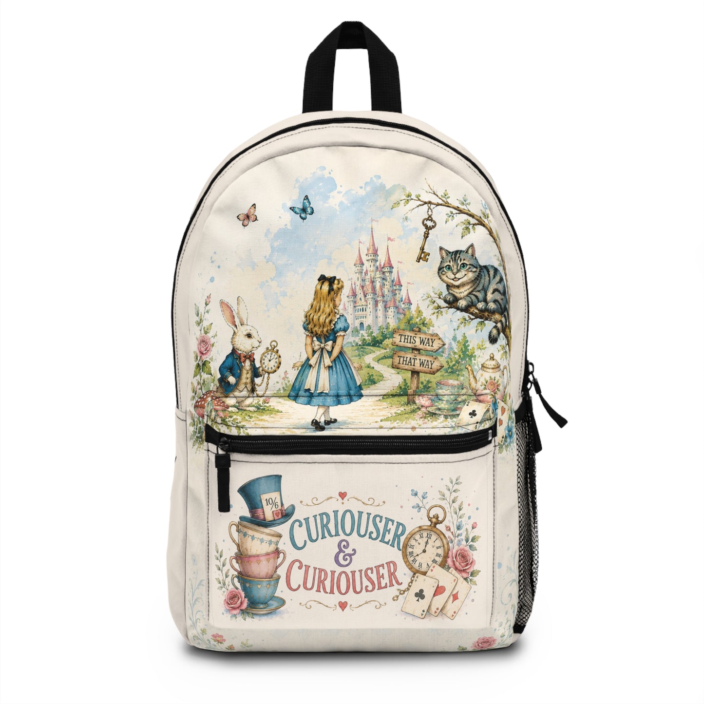 Alice in Wonderland "Curiouser & Curiouser" Backpack