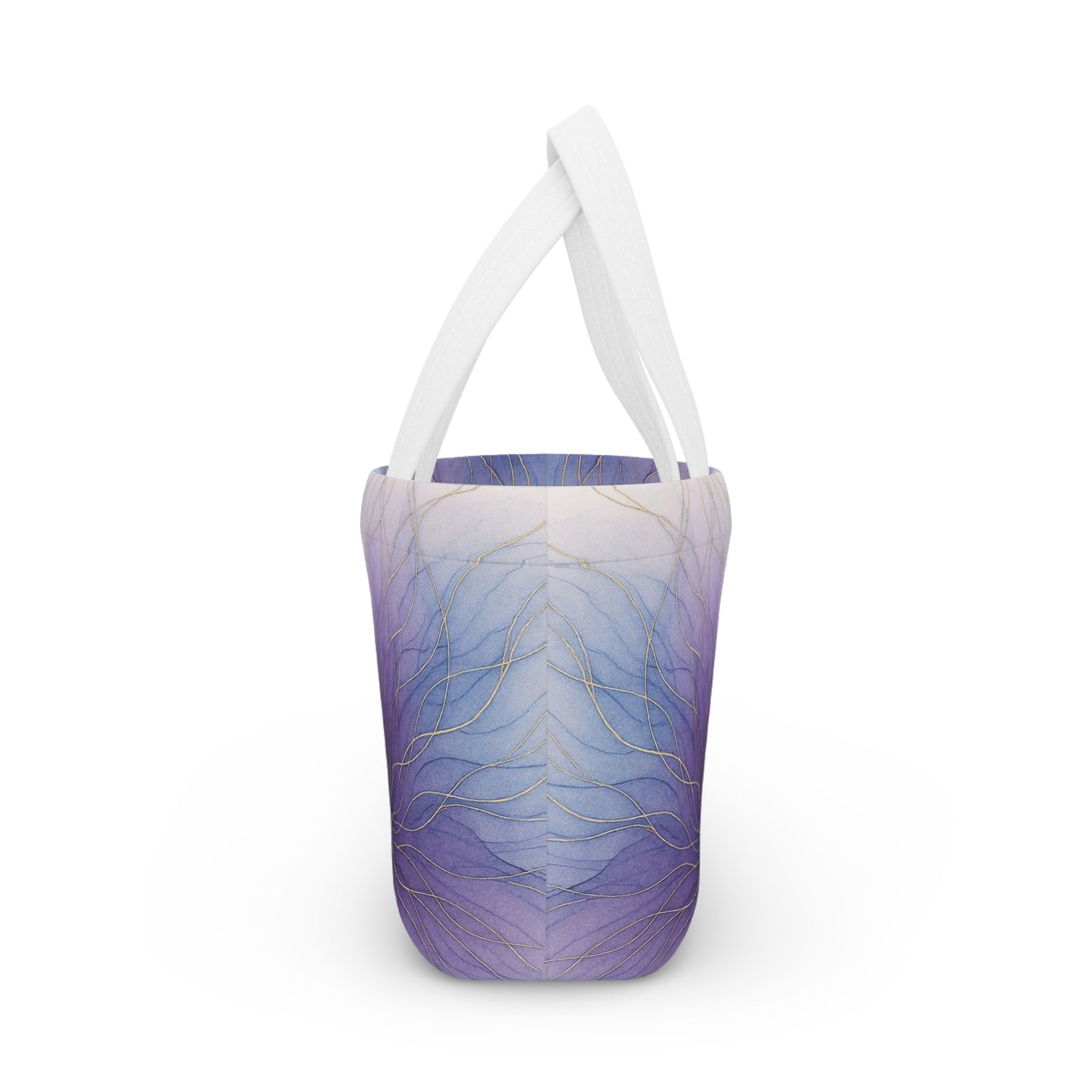 Violet Visions-Artistic Collection- Lunch Bag -Insulated Tote for Work, School, Picnics, Eco-Friendly Gift, Trendy Storage Solution