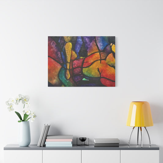 Canvas Art Print "True Colors" by Katherine Bobeck