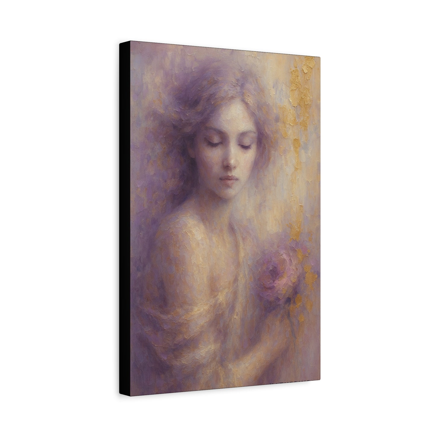 Grace-Muse Collection-Fine Art Canvas Print - Female Abstract Print - Calming and Modern Artwork