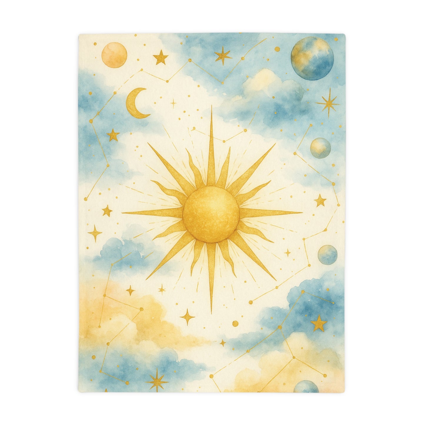 Sol Serenade - Diseño de cuarto de bebé "Sueños Celestiales", suave y acogedor