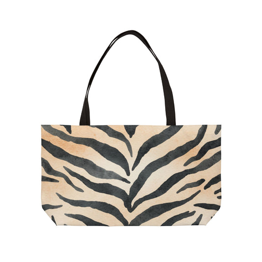 Bolso de Viaje y Uso Diario Tiger-Print Weekender