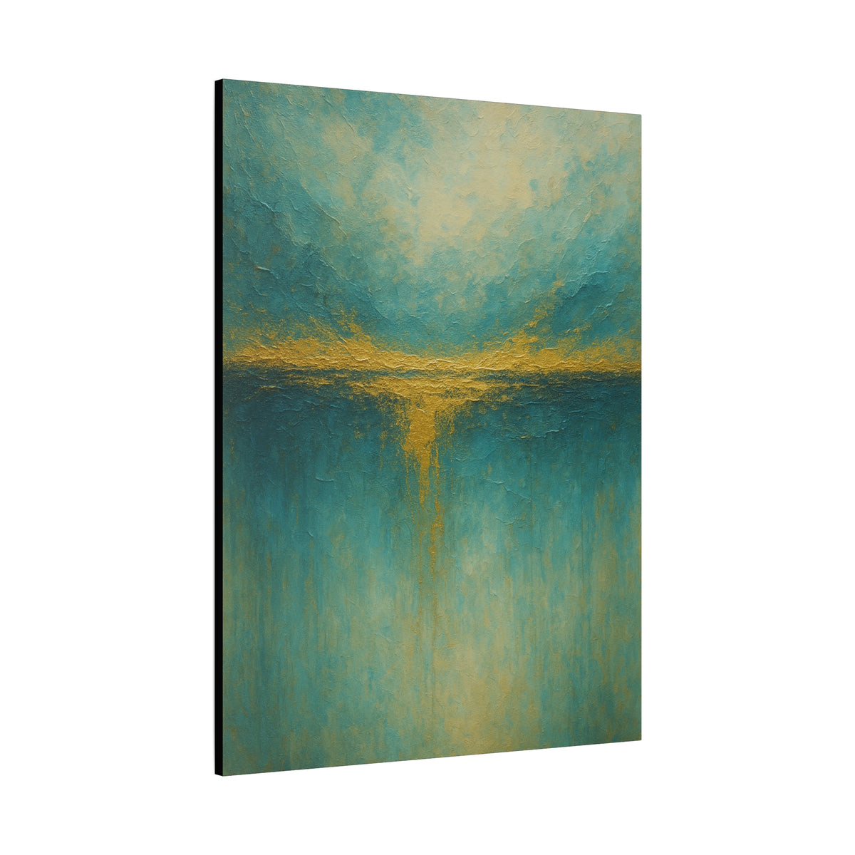 Tranquil Waters- Coastal Abstract Collection-Fine Art Canvas Print