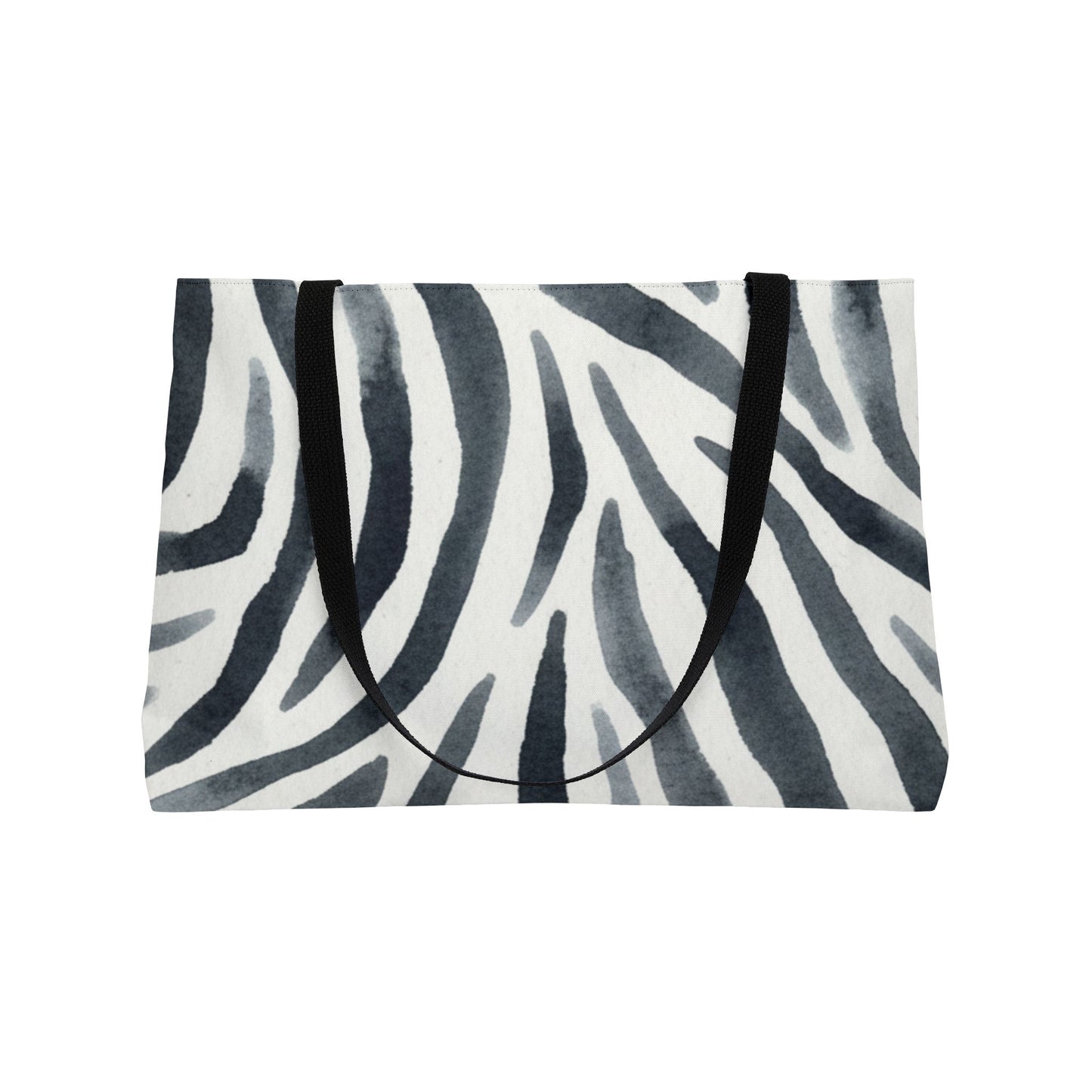 Bolso de fin de semana con estampado de cebra para viajes y uso diario