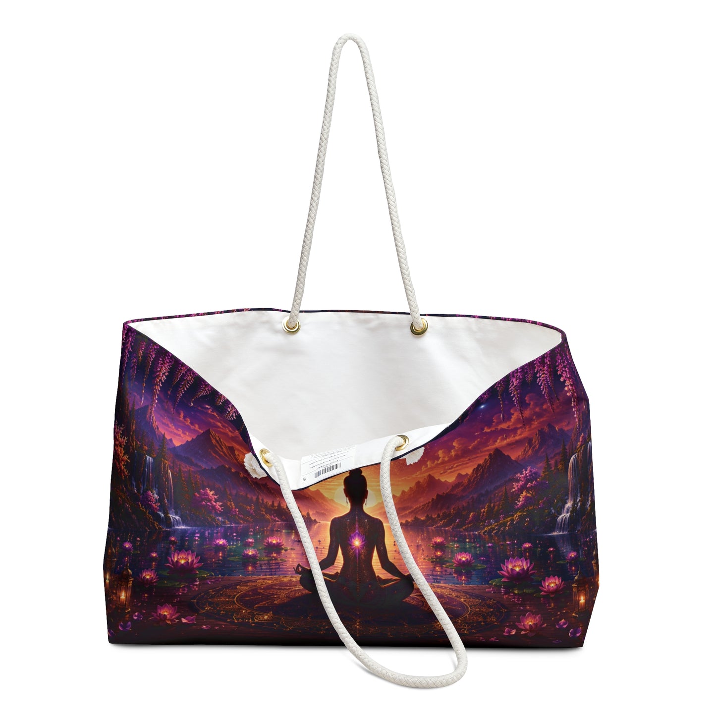 Meditation Retreat Weekender Bag — Spiritual Yoga Travel Tote
