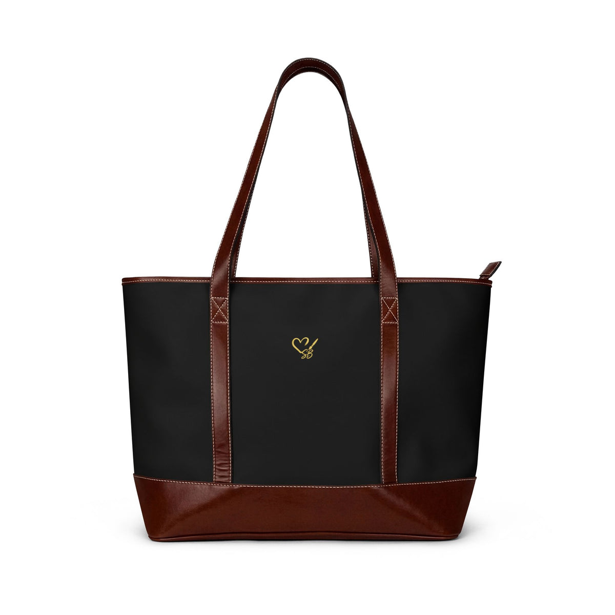 Gothic Rose Skull Tote Handbag — Velvet Mourning