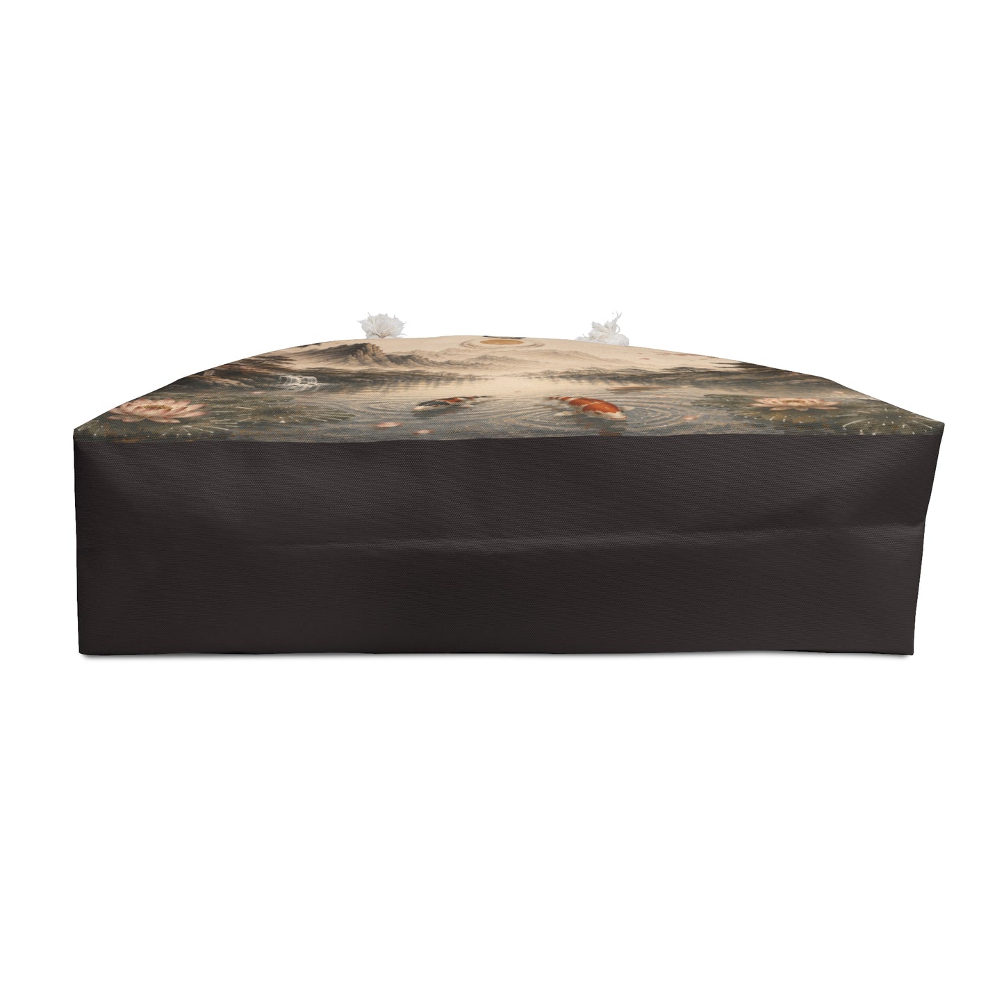 Koi Zen Weekender Bag — Japanese Landscape Travel Tote