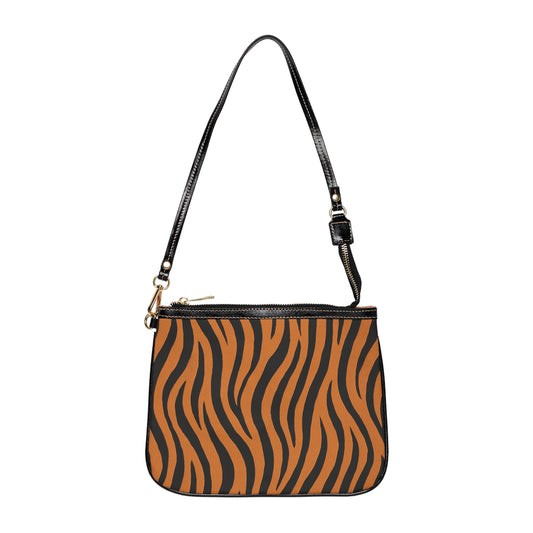 Bolso Pequeño de Hombro con Estampado de Tigre