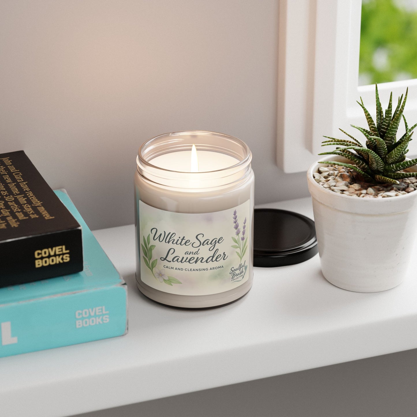 Soulful Collection Vela de soja de 9oz —Deliciosas fragancias para elegir