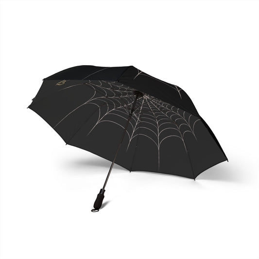 Paraguas Plegable Core Spiderweb — Paraguas de Lluvia Compacto Semiautomático