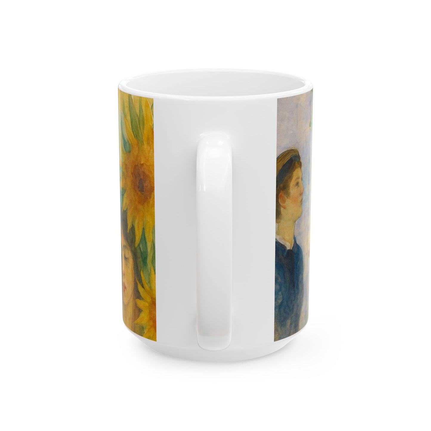 Artistic Ceramic Mug 2 - Portraits Through History, Famous Artwork, Beautiful, Timeless