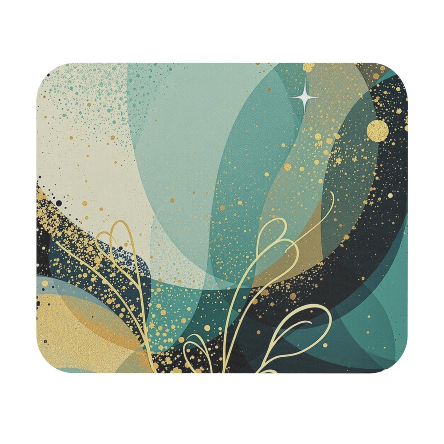 Greenway Garden - Colección Abstracta - Alfombrilla de ratón (rectangular) - Colección Heart & Soul