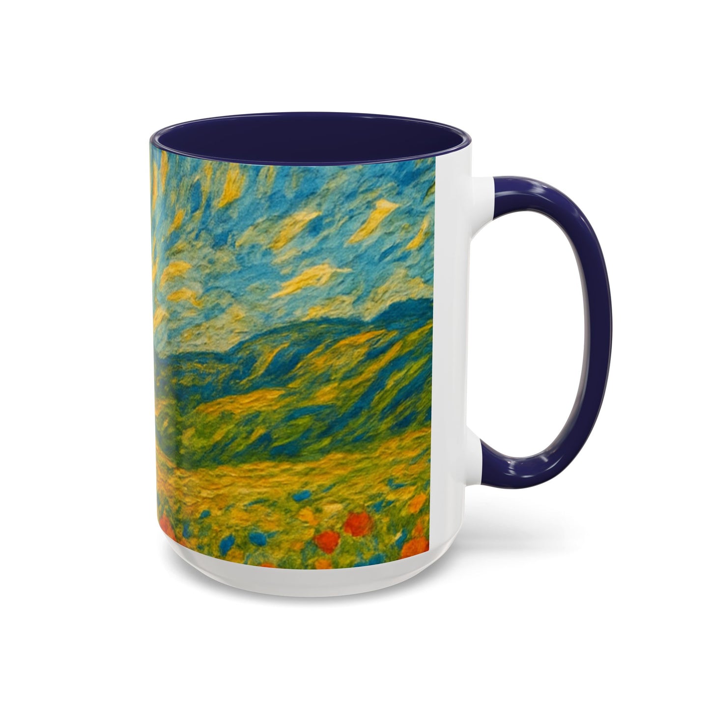 Artistic Collection, Van Gogh Inspired Accent Coffee Mug - Unique Gift for Art Lovers, Stylish Drinkware for Home & Office, Perfect for Birthdays, [...]