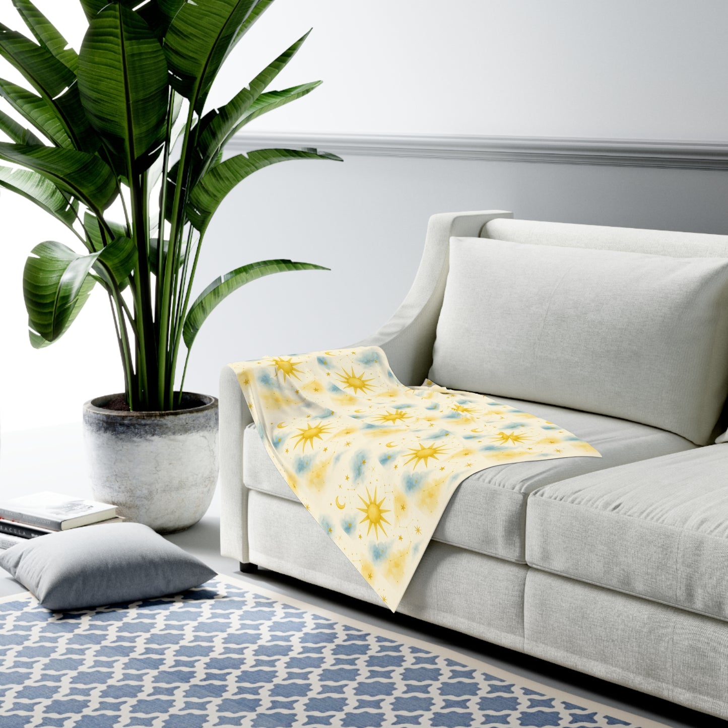 Sol Serenade (3)-Celestial Dreams Collection -Swaddle Blanket - Soft Space-Themed Infant Wrap