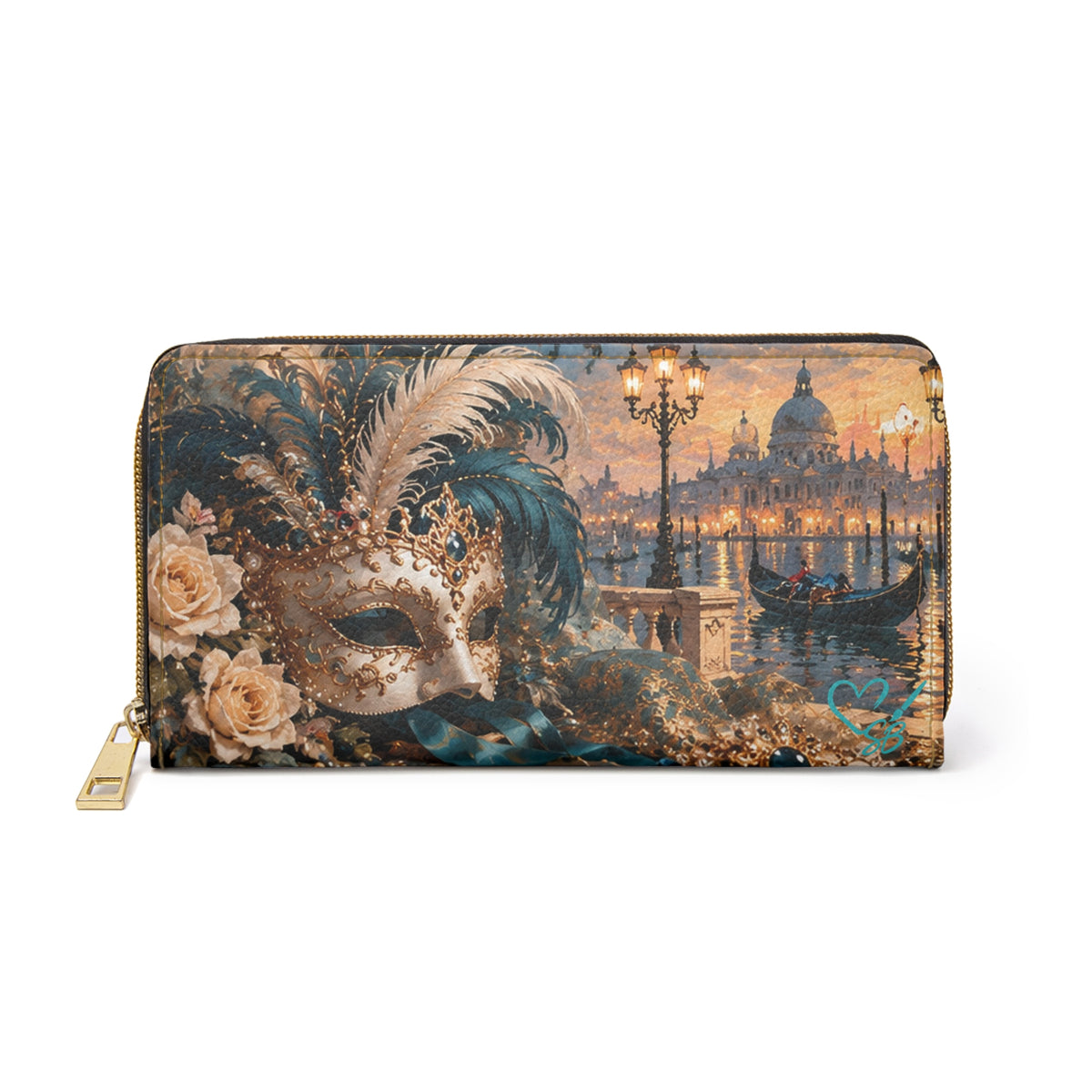 The Masquerade — A Venetian Dream | Zipper Wallet
