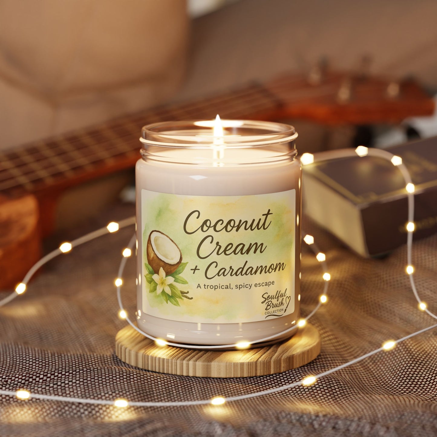 Soulful Collection Vela de soja de 9oz —Deliciosas fragancias para elegir