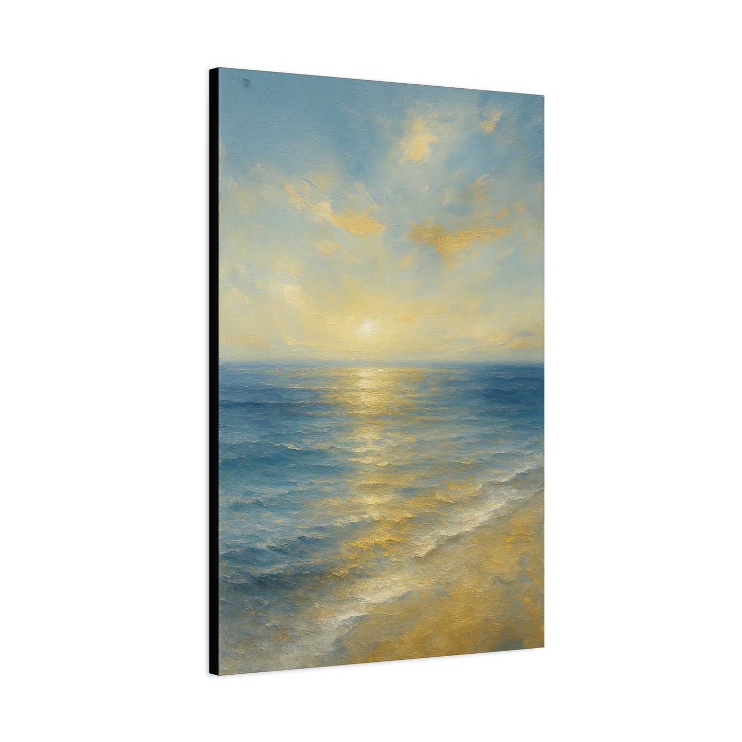 Gold Coast Sunset- Coastal Abstract Collection-Fine Art Canvas Print